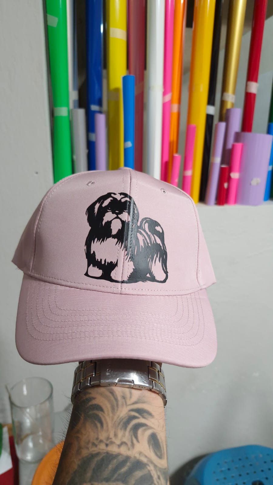 Gorras con vinil